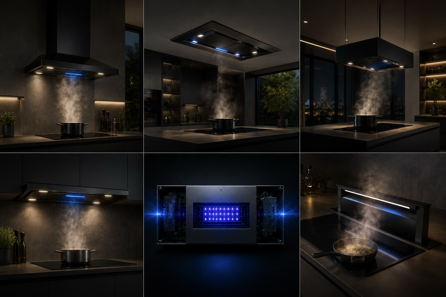 QuantumPlasma integrated in a modern kitchen