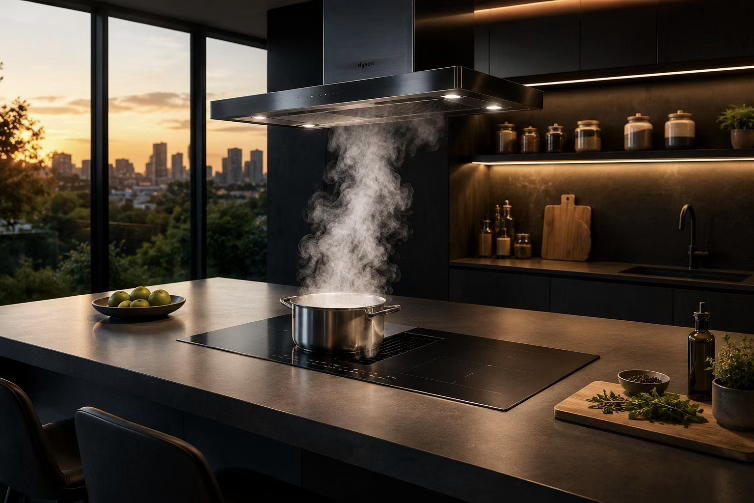 QuantumPlasma in a modern kitchen